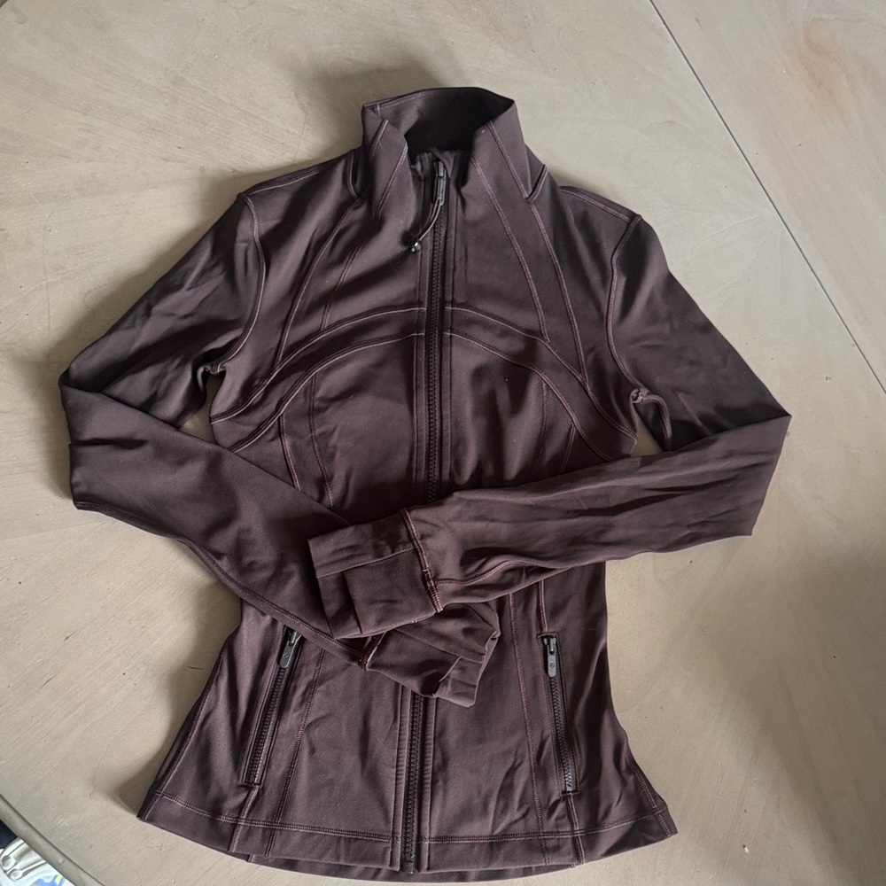 lululemon athletica define Nulu Brown Jacket